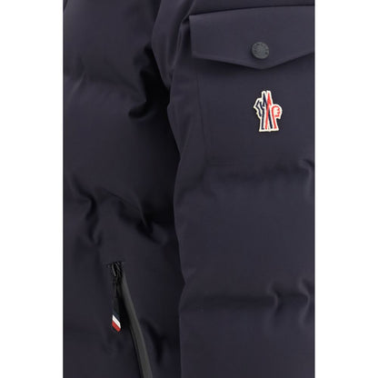 Blå Moncler Grenoble Montgetech skijakke i polyamid