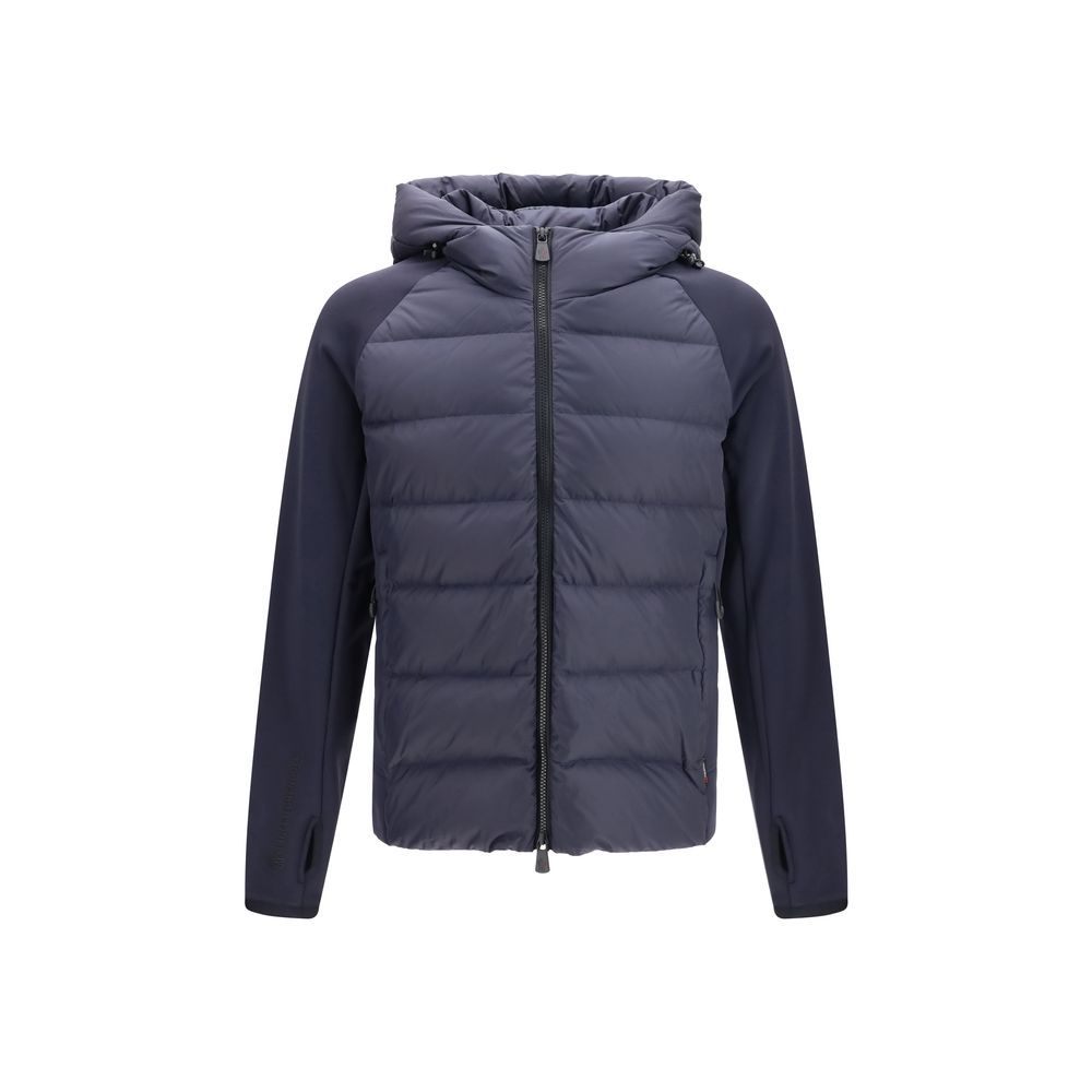 Blå Moncler Grenoble sweatshirt i polyesterblanding
