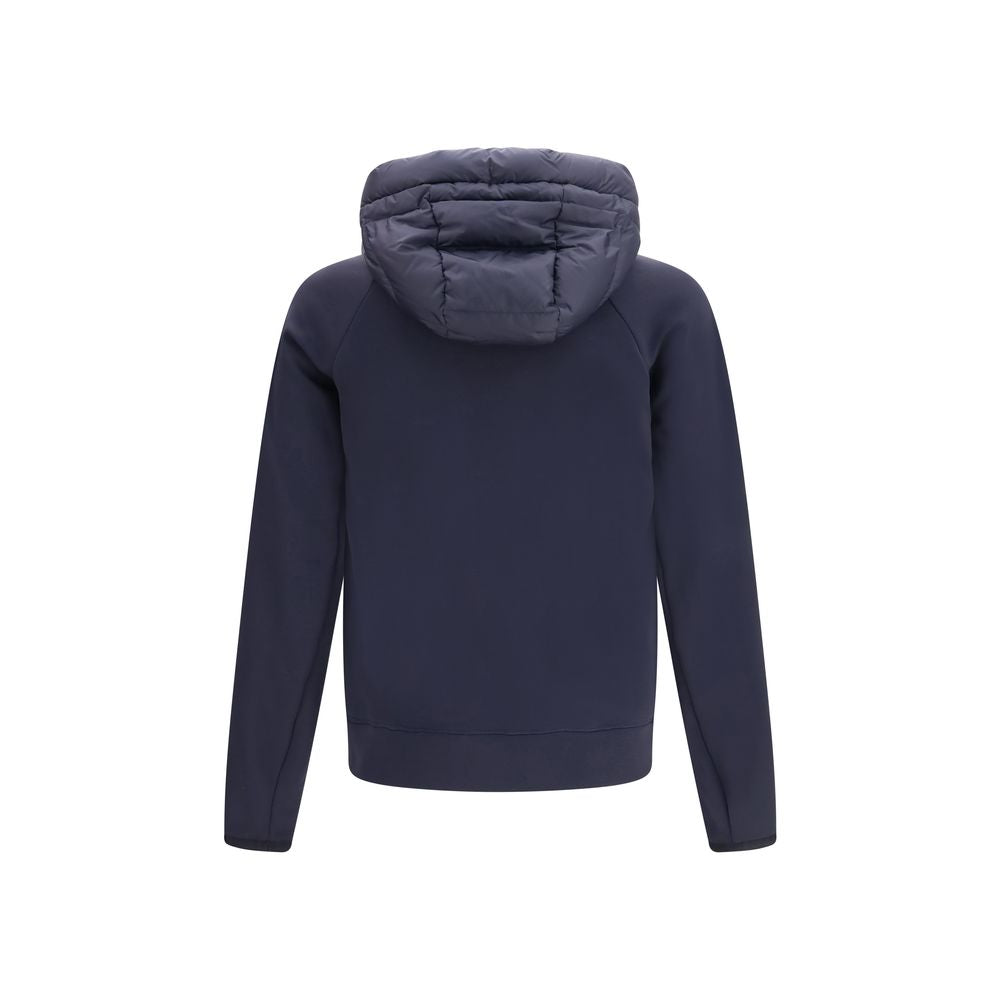 Blå Moncler Grenoble sweatshirt i polyesterblanding