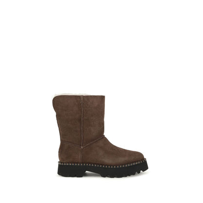 UGG brune flade ruskindsstøvler
