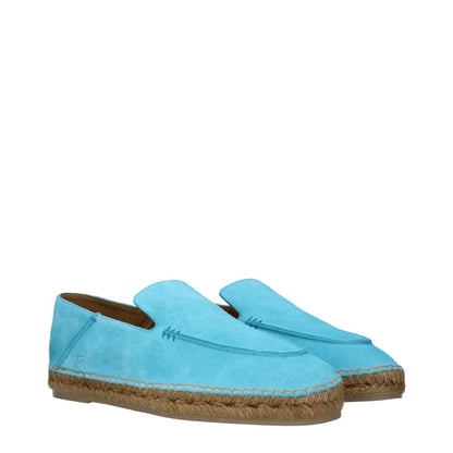 Tom Ford blå espadriller i ruskind