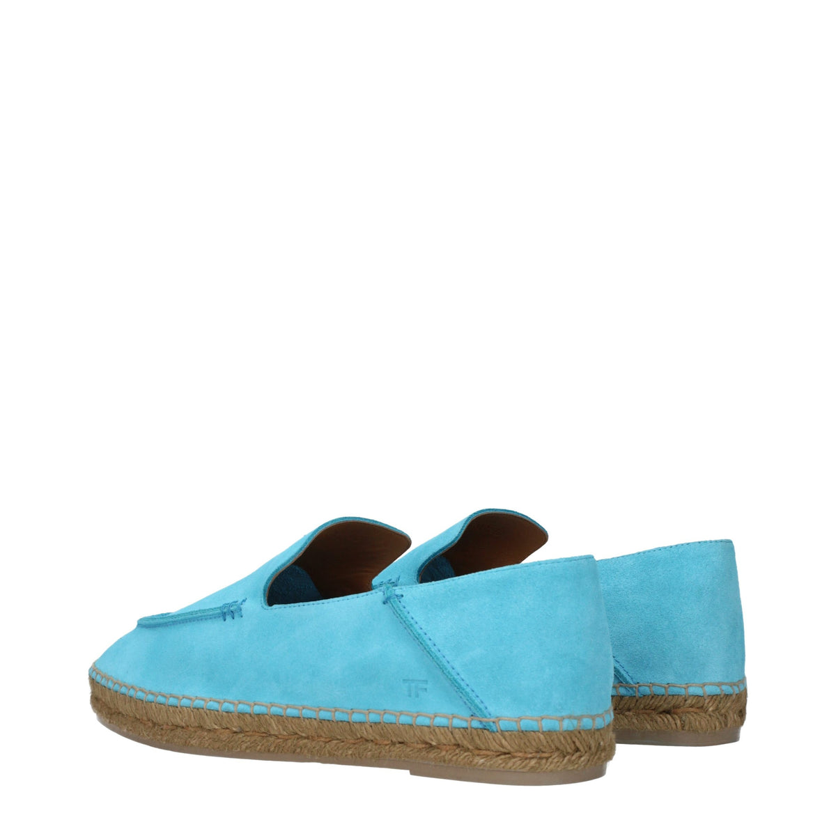 Tom Ford blå espadriller i ruskind