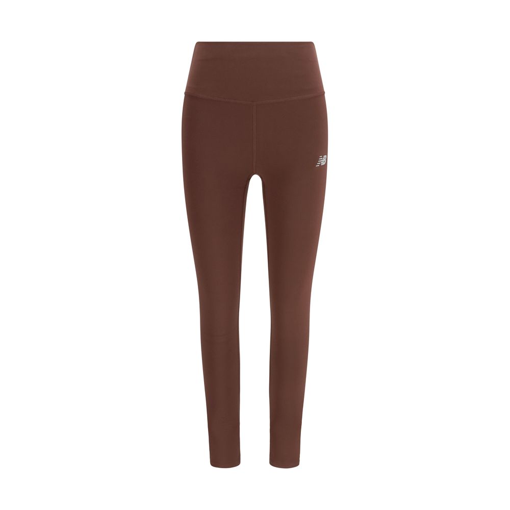 Bordeaux New Balance leggings i genanvendt polyester