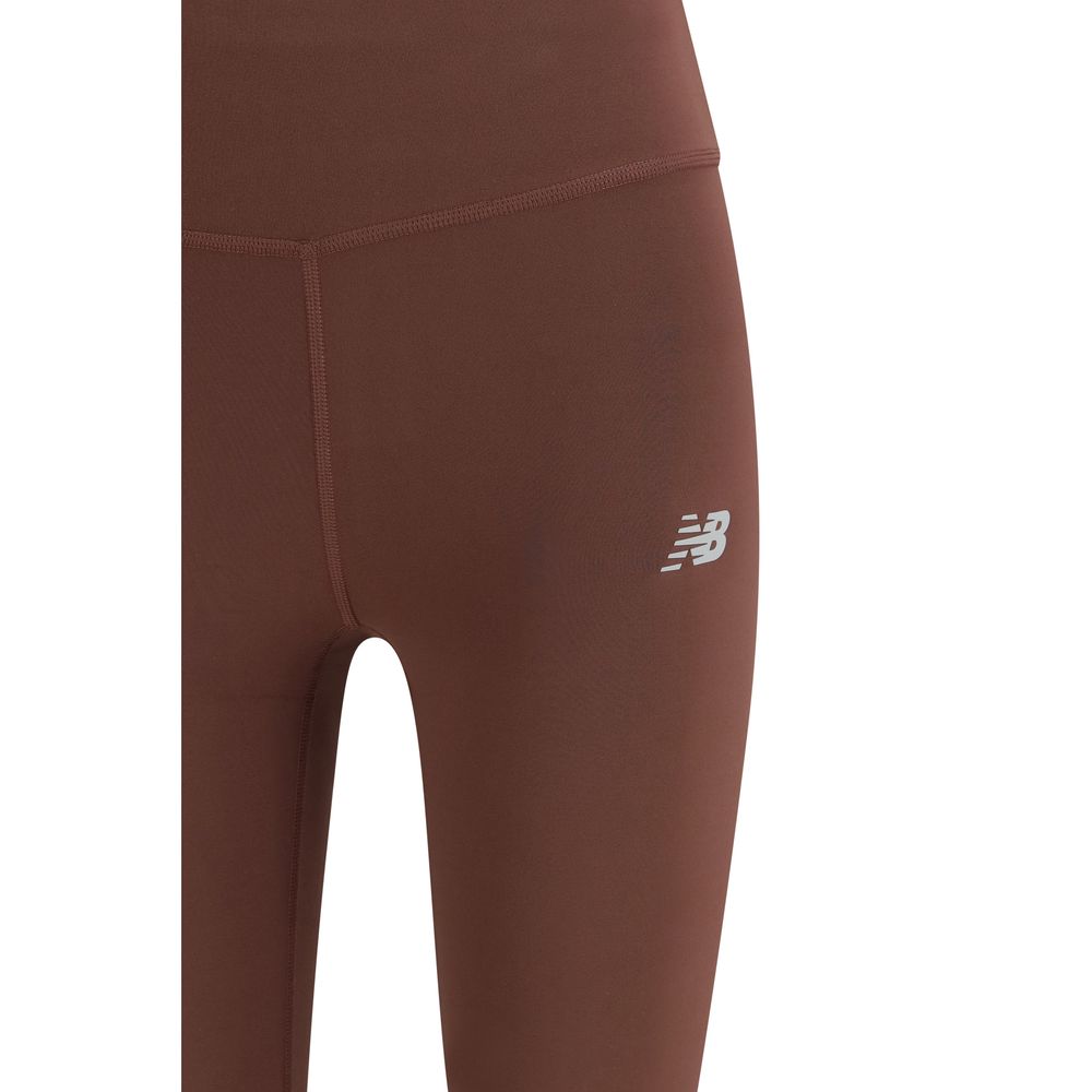 Bordeaux New Balance leggings i genanvendt polyester
