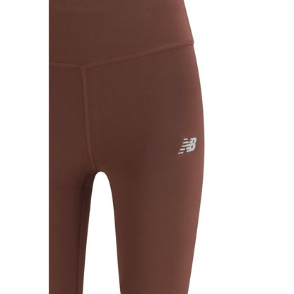 Bordeaux New Balance leggings i genanvendt polyester
