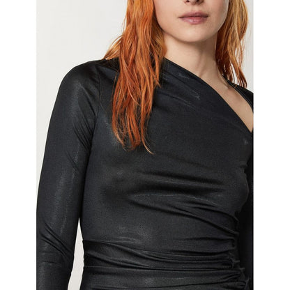 Sort Patrizia Pepe kjole i polyester og elastan