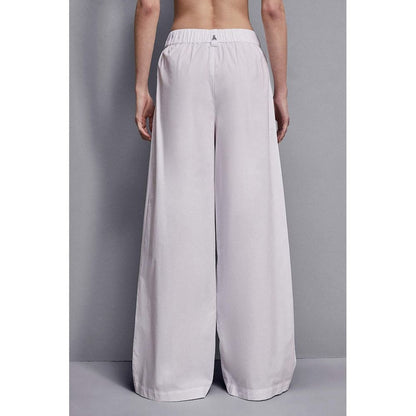 Patrizia Pepe White Cotton Casual Pants