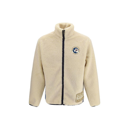 Napapijri White Polyester Sweatshirt
