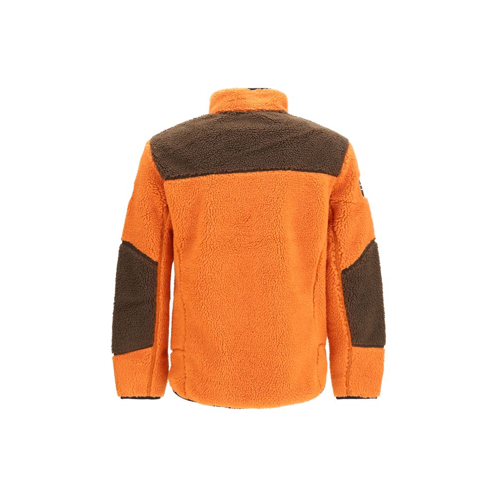 Orange Napapijri Yupik fleece-sweatshirt i polyester