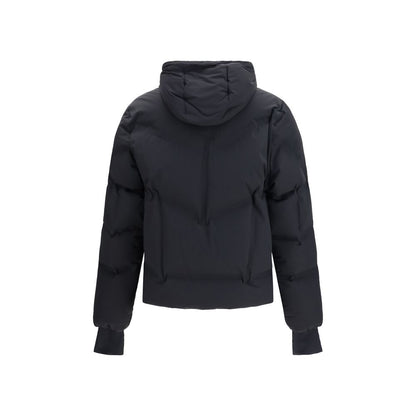 Sort Moncler Grenoble skijakke i polyamid