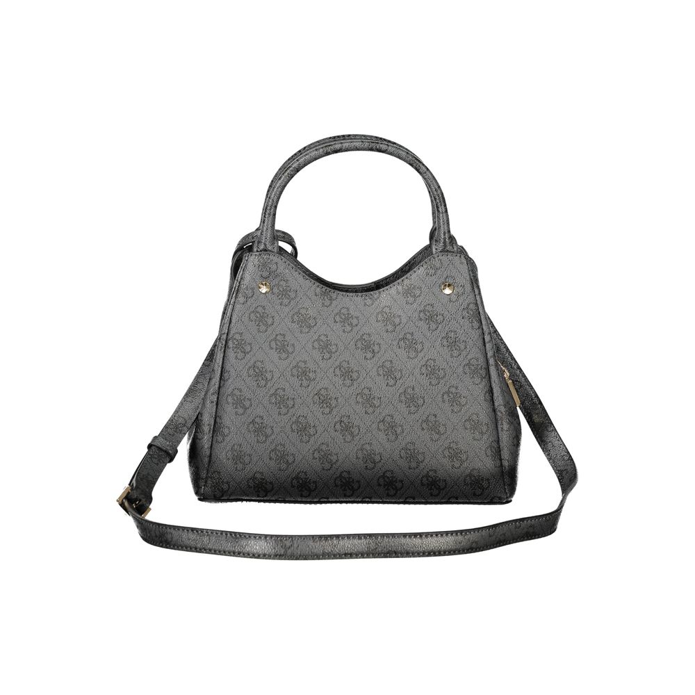 Sort Guess Jeans Lorella Logo Bag i polyurethan