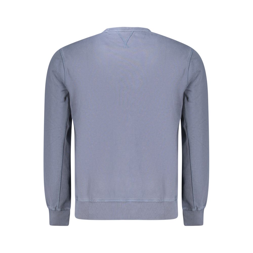 Blå Pepe Jeans Jasper Crew sweatshirt i bomuld