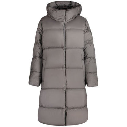 Sort Pepe Jeans Lauren Long jakke i polyester