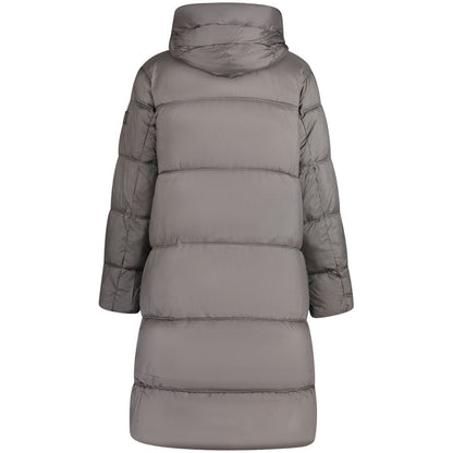 Sort Pepe Jeans Lauren Long jakke i polyester