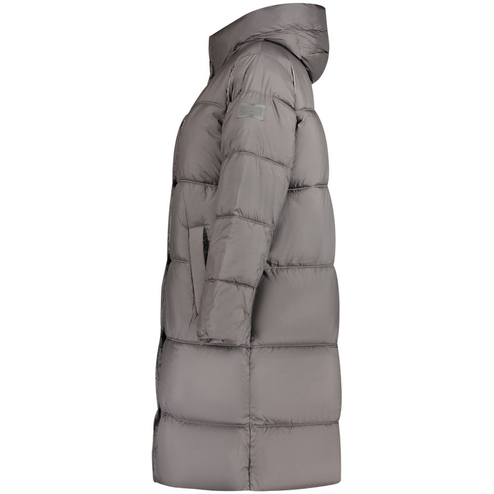 Sort Pepe Jeans Lauren Long jakke i polyester