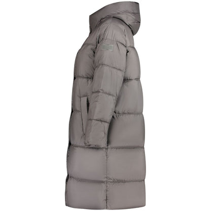 Sort Pepe Jeans Lauren Long jakke i polyester