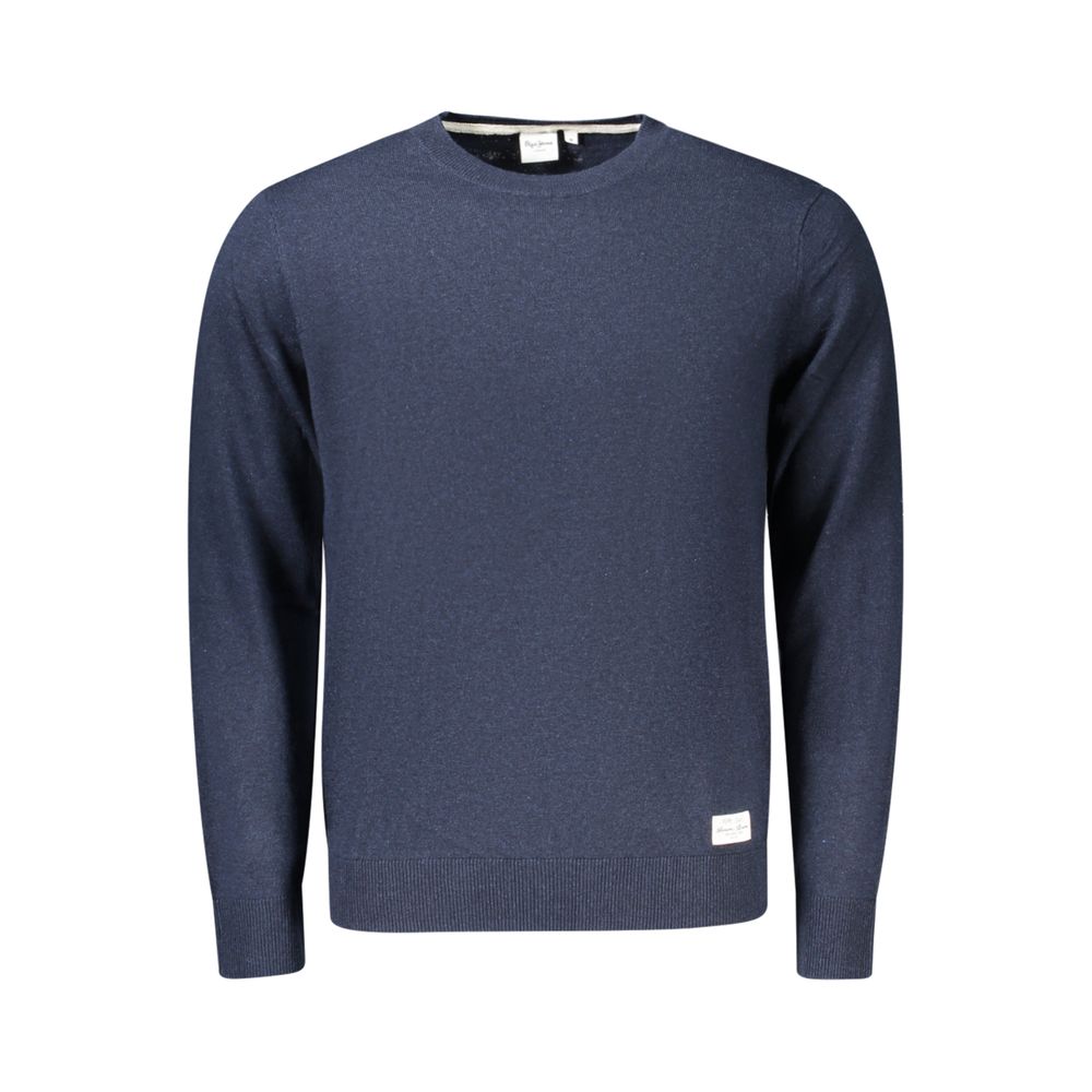 Pepe Jeans blå langærmet T-shirt i bomuld