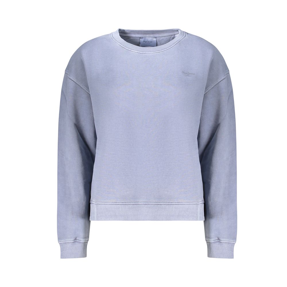 Blå Pepe Jeans Balu sweatshirt i bomuld