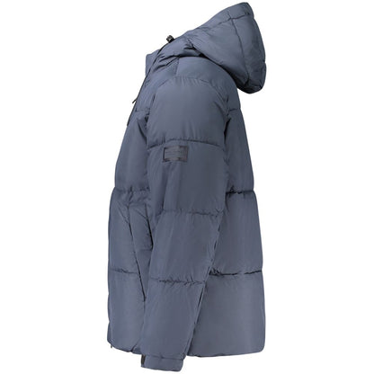 Blå Pepe Jeans dynejakke i polyester