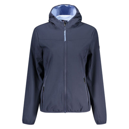 Blå Norway 1963 softshelljakke i polyester til kvinder