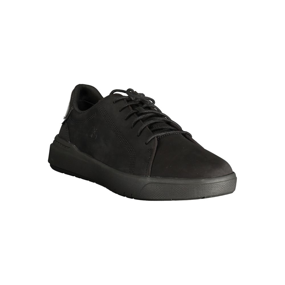 Sorte Timberland herresneakers i polyester, læder og polyurethan