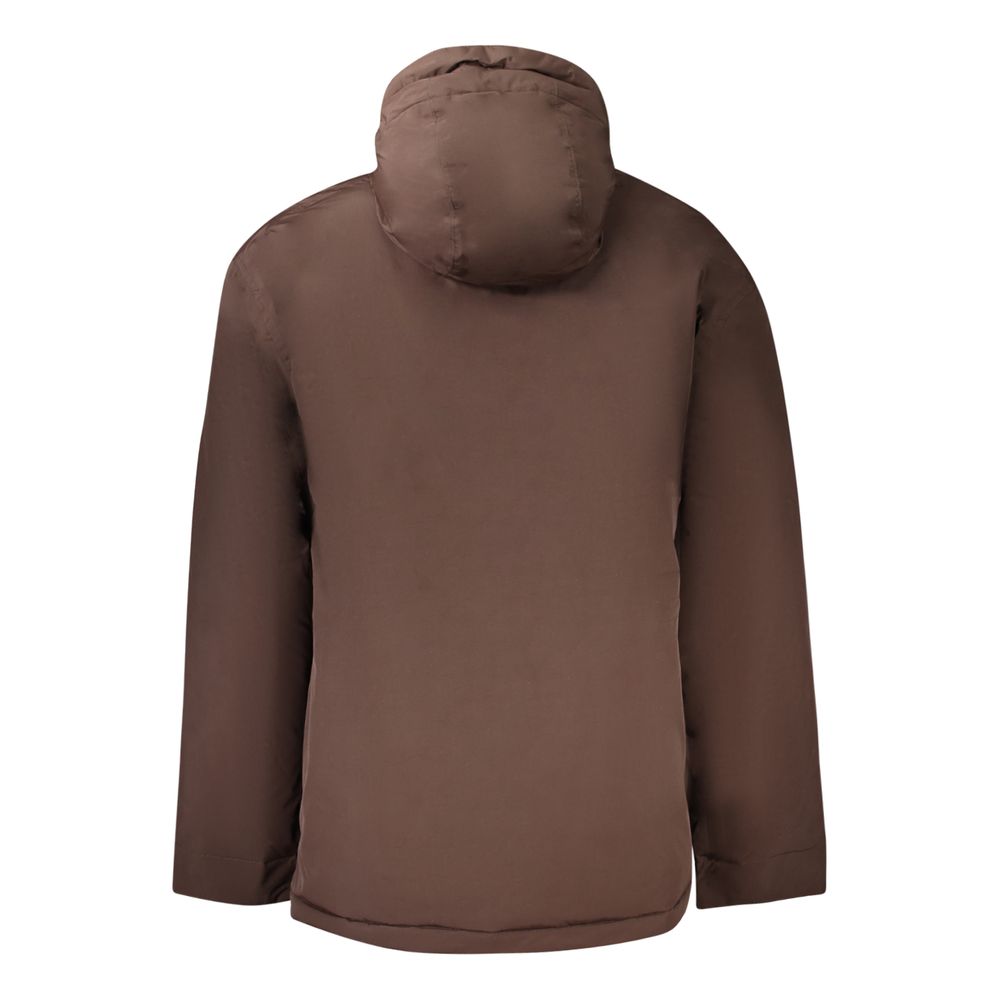 Brun Timberland jakke i polyamid