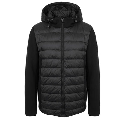 Baldinini Trend Black Polyester Men Jacket