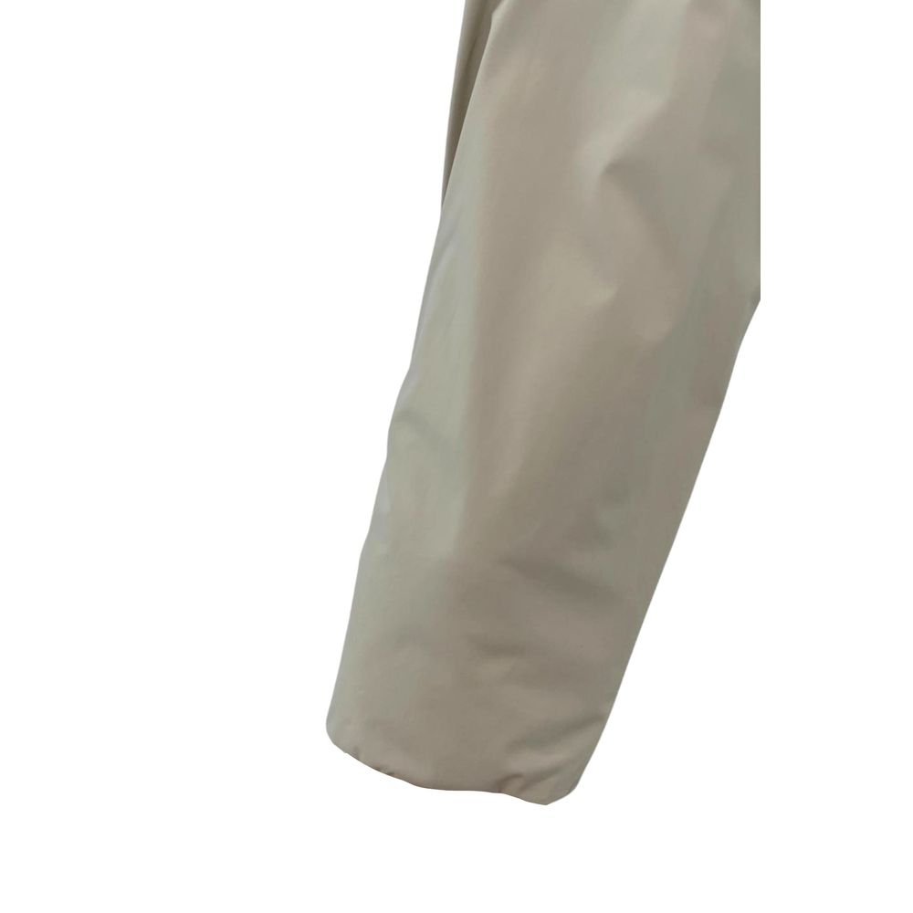 Beige Baldinini Trend polstret herrejakke i polyester