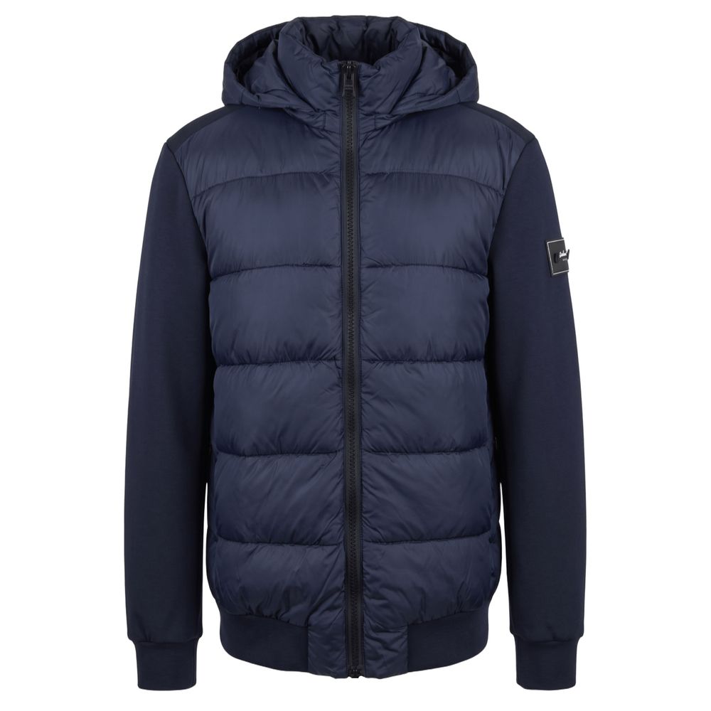 Blå Baldinini Trend jakke i polyester