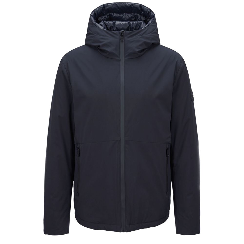 Blå Baldinini Trend polstret jakke i polyester