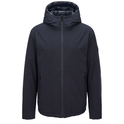 Blå Baldinini Trend polstret jakke i polyester