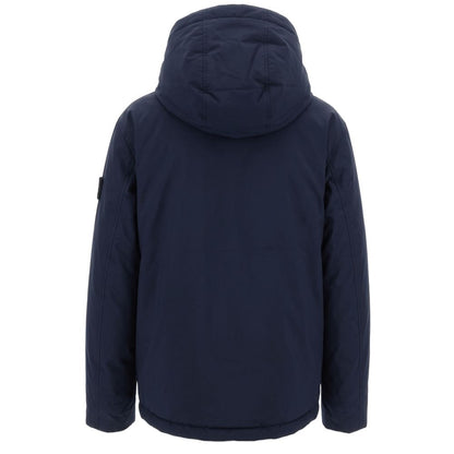 Blå Baldinini Trend polstret jakke i polyester