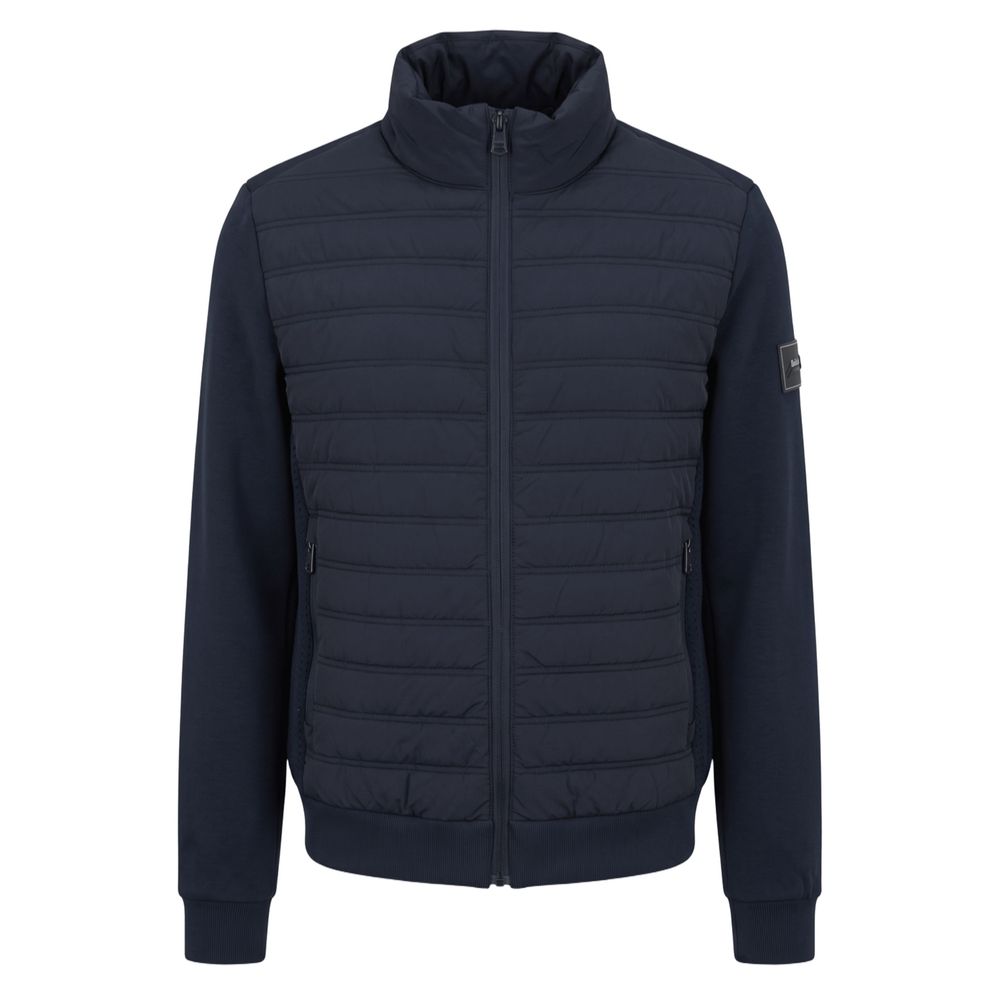 Blå Baldinini Trend jakke i polyester til herre