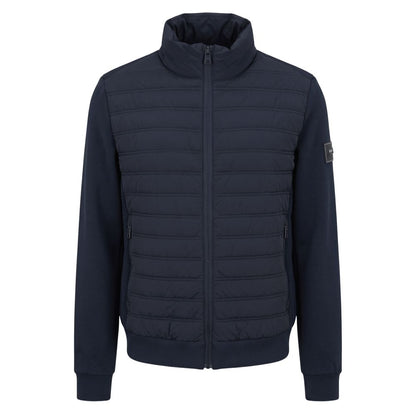 Blå Baldinini Trend jakke i polyester til herre