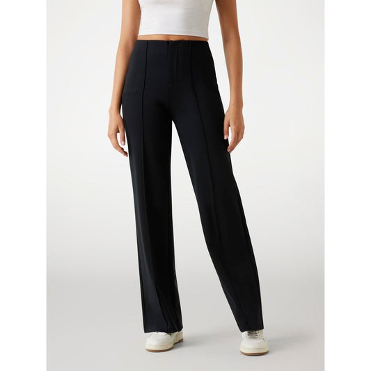 Guess Black Polyamide Casual Pants