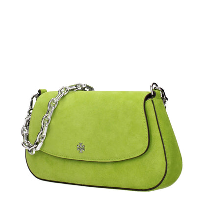 Grøn Tory Burch håndtaske i ruskind
