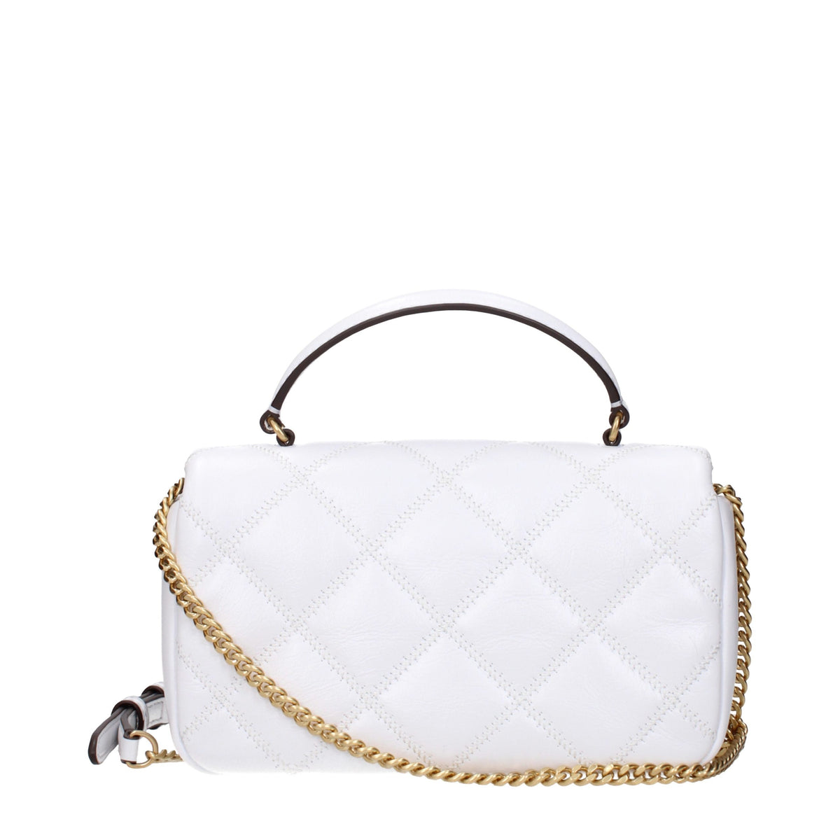 Hvid Tory Burch læderhåndtaske