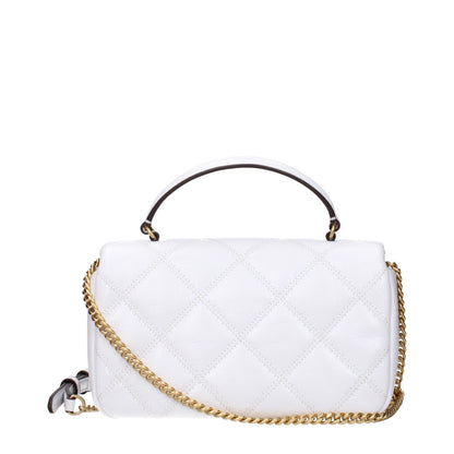 Hvid Tory Burch læderhåndtaske