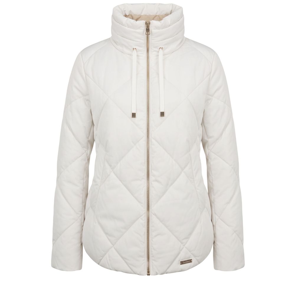 Baldinini Trend White Polyester Women Jacket