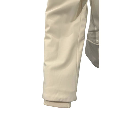 Hvid Baldinini Trend parka i nylon