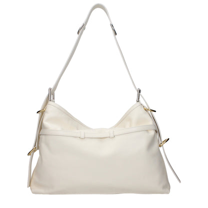Beige Givenchy crossbodytaske i læder