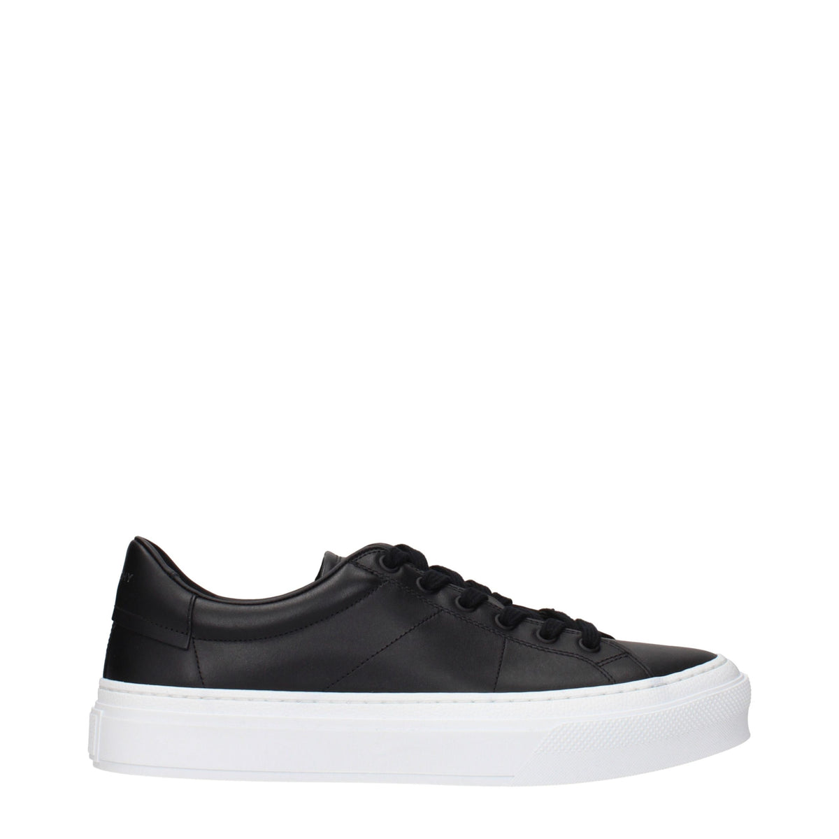Sorte Givenchy lavtop-sneakers i læder