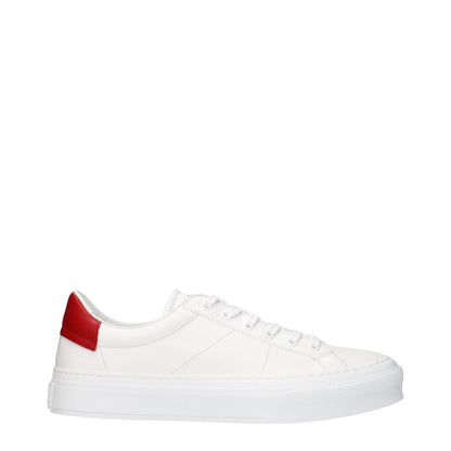 Hvide Givenchy lædersneakers
