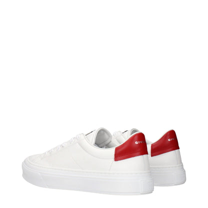 Hvide Givenchy lædersneakers