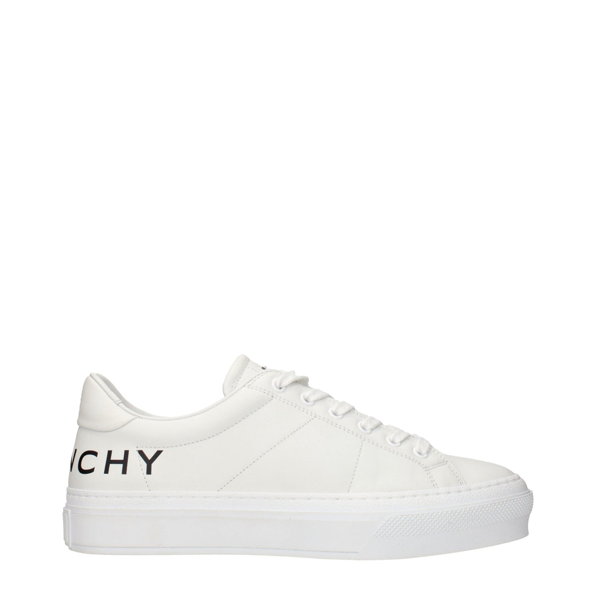 Hvide Givenchy sneakers i læder