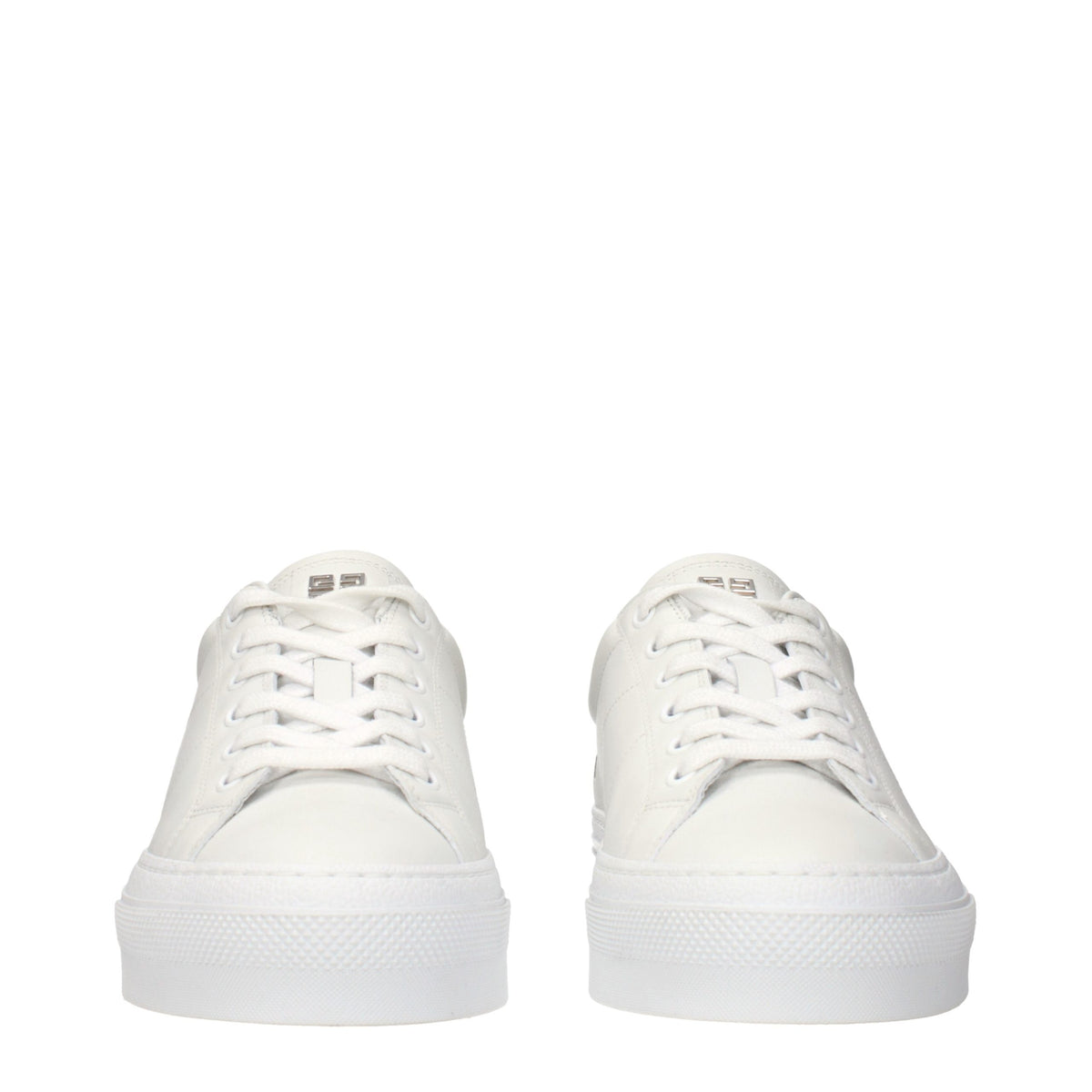 Hvide Givenchy sneakers i læder