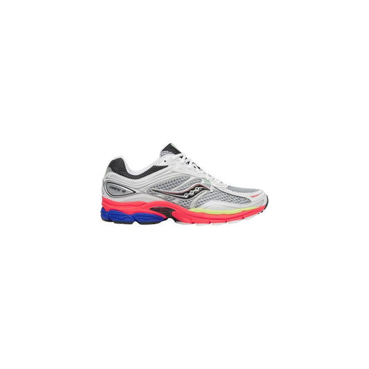 Beige Saucony unisex sportssneakers i syntetisk materiale og tekstil
