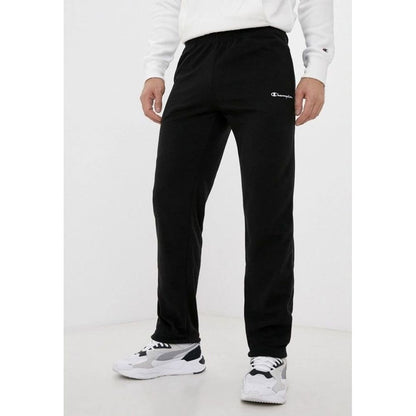 Champion Black Polyester Joggers (Workout Pants)