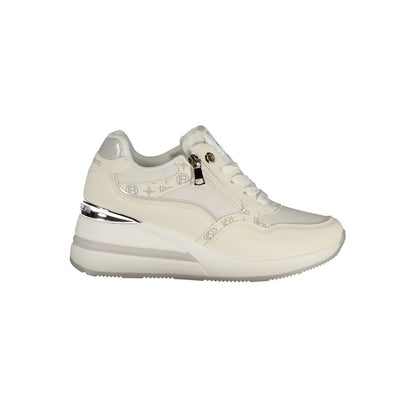 Laura Biagiotti Bianco Polyurethane Women's Sneaker