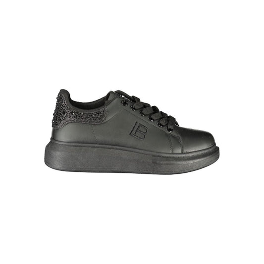Laura Biagiotti Black Polyurethane Women's Sneaker